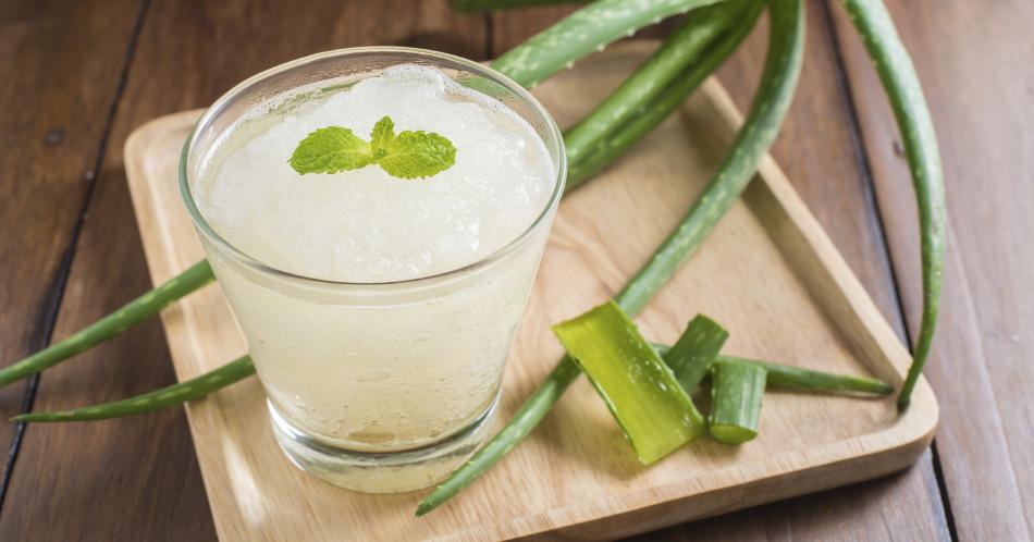 Batido de aloe vera para limpiar el hígado