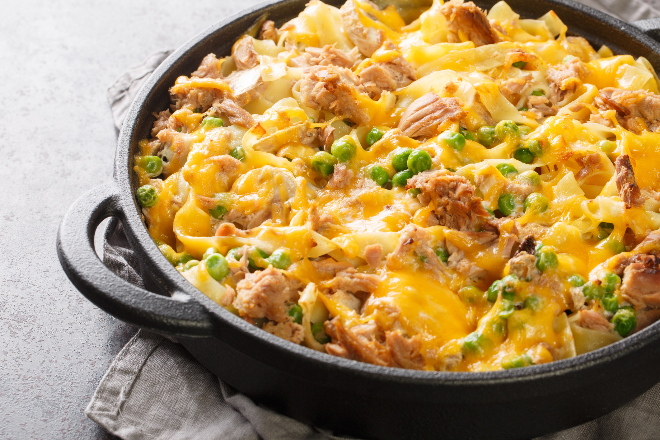 Pasta gratinada