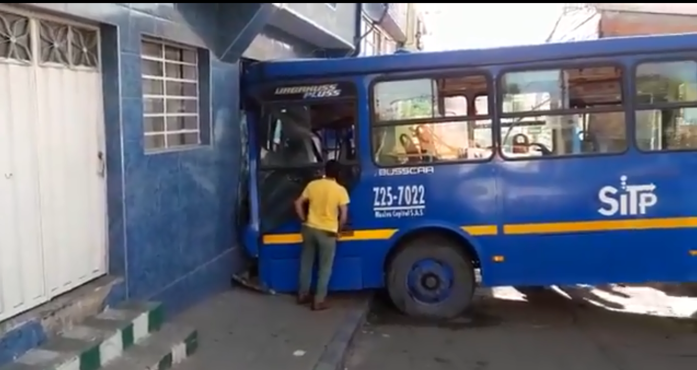 Fueron 70 los heridos por choque entre buses del SITP en el sur de Bogotá