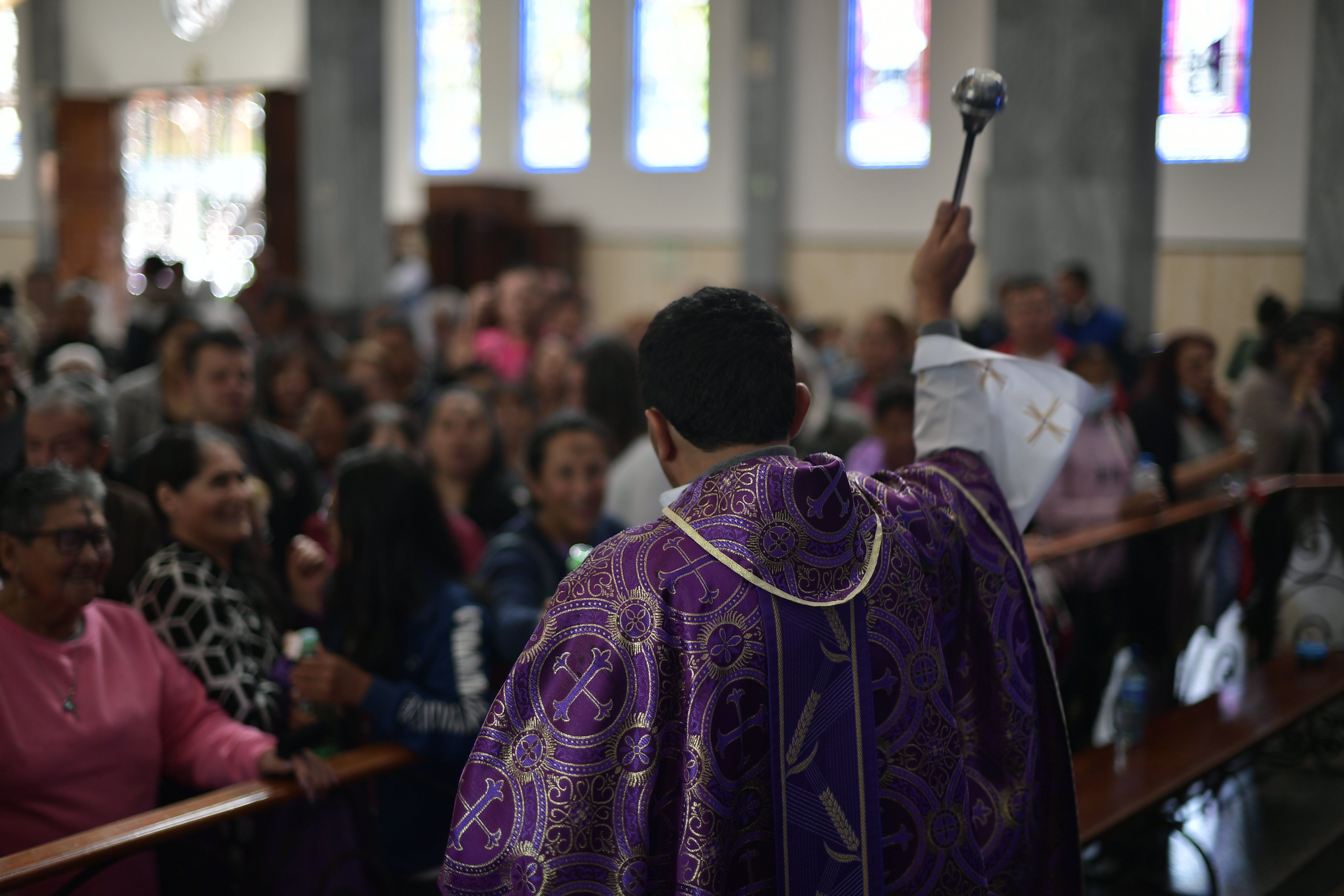 Así se vivió en Bogotá el Miércoles de Ceniza, una de fechas más relevantes en el calendario litúrgico de la iglesia católica.