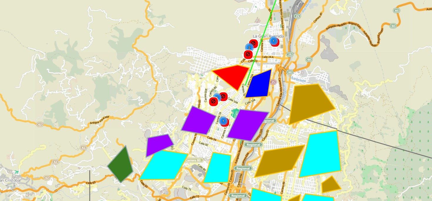 Así operan y se distribuyen las bandas en el norte de Medellín y Bello.
