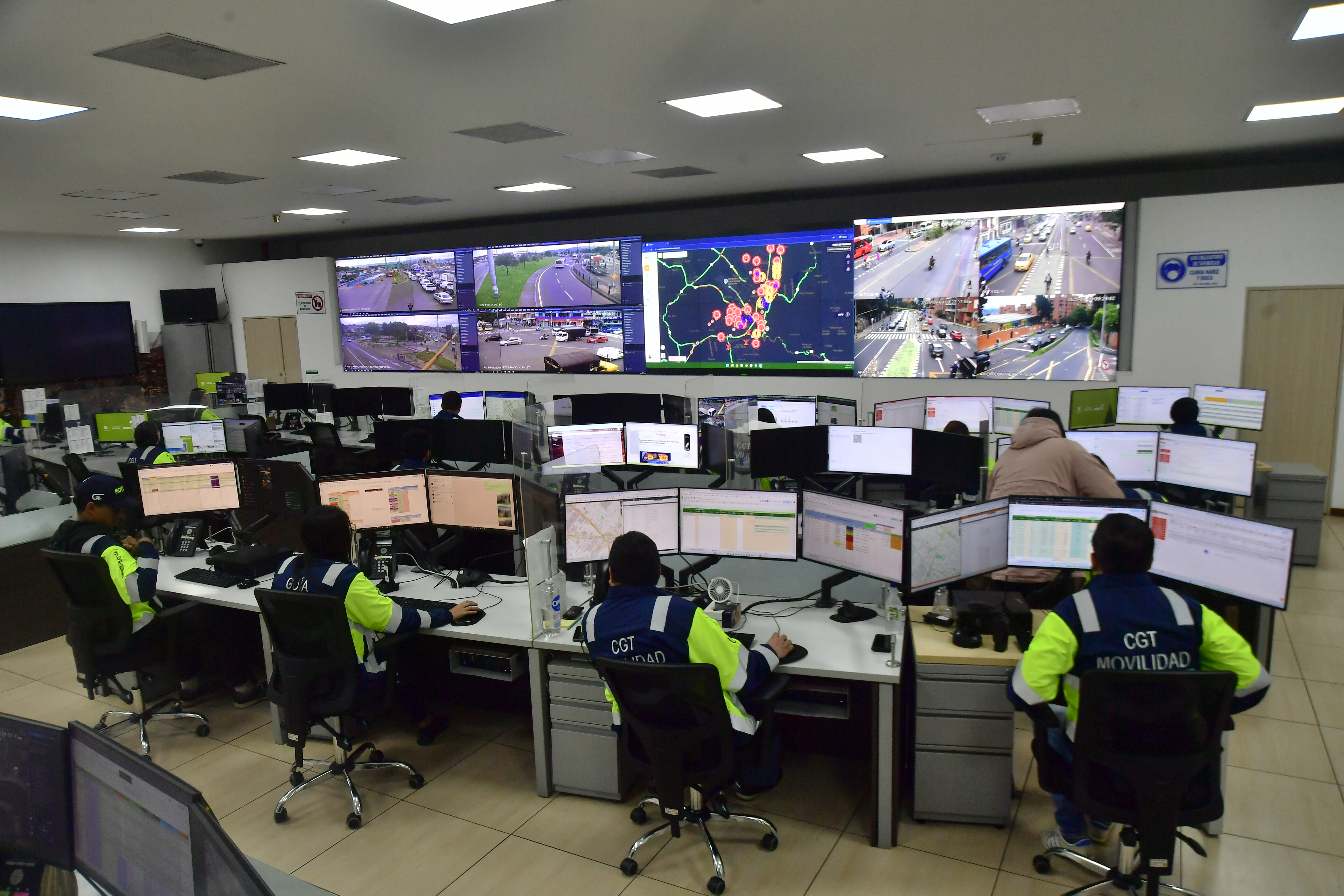 Gestión al caos: así funciona el cerebro de la movilidad en Bogotá