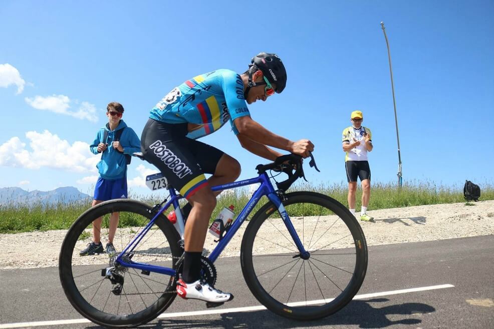 Jhojan García subió tres puestos en la general del Tour de L’Avenir