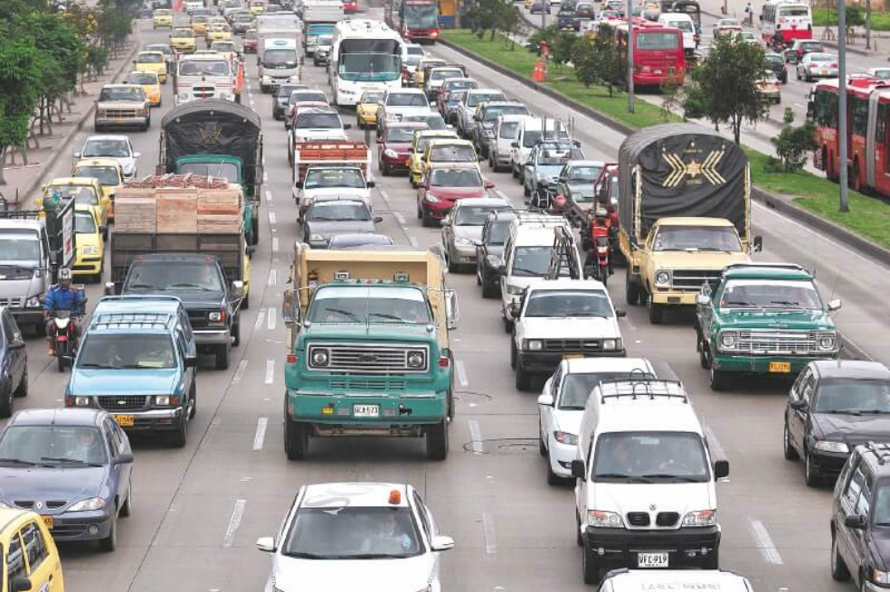 Con congestiones: así estuvo la movilidad de Bogotá en el último día del año