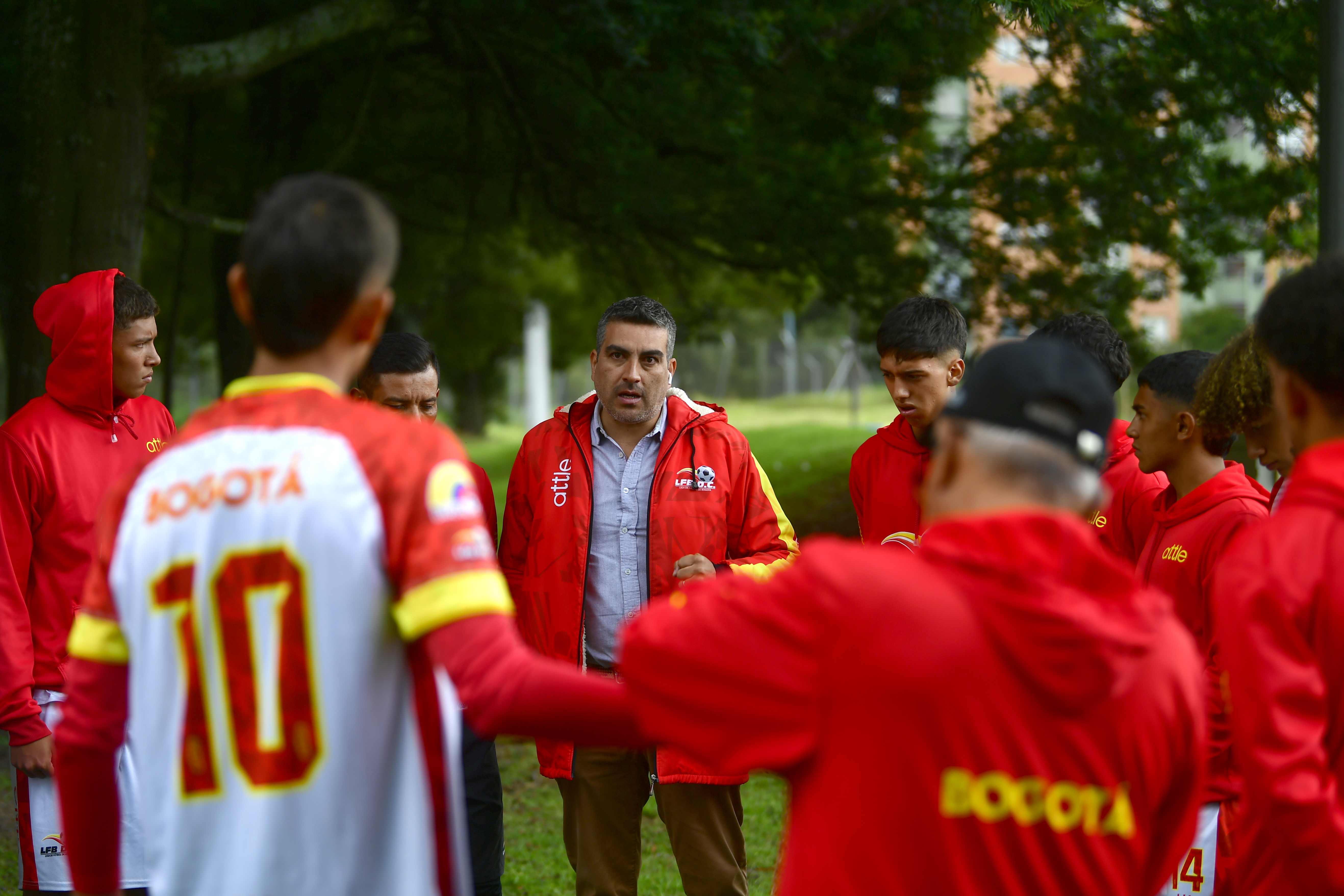 Presidente de la Liga de Fútbol de Bogotá.