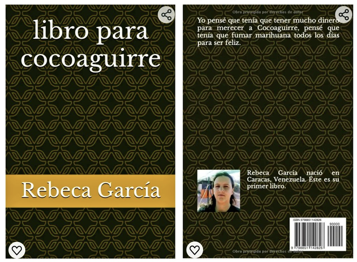 Rebeca García hizo un libro en el que relata las fantasías sexuales y delictivas con los nombres de las mujeres que presuntamente acosaba y lo puso en venta en Amazon.