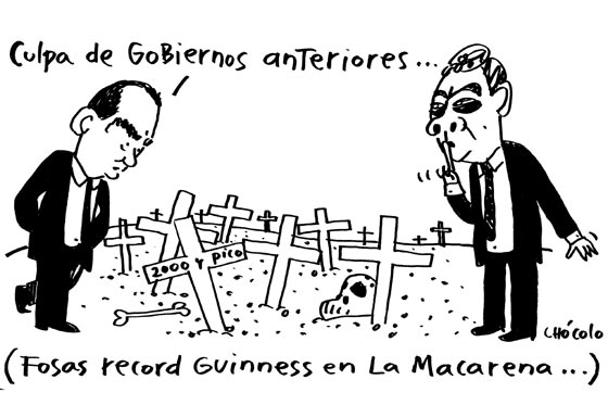 (Fosas record Guinness en La Macarena…)