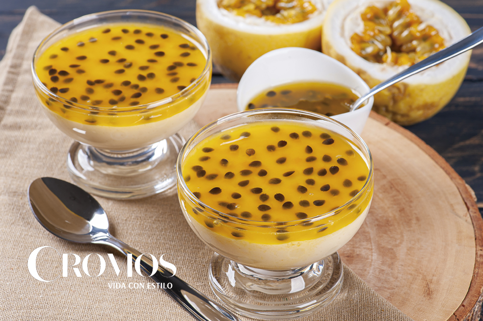 Paso a paso para preparar un postre de maracuyá, una receta sencilla y fácil