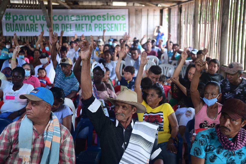 El pasado 27 de octubre, la Corporación Claretiana y otras organizaciones sociales lanzaron el espacio humanitario del Guayabero en Nueva Colombia (Vista Hermosa, Meta).