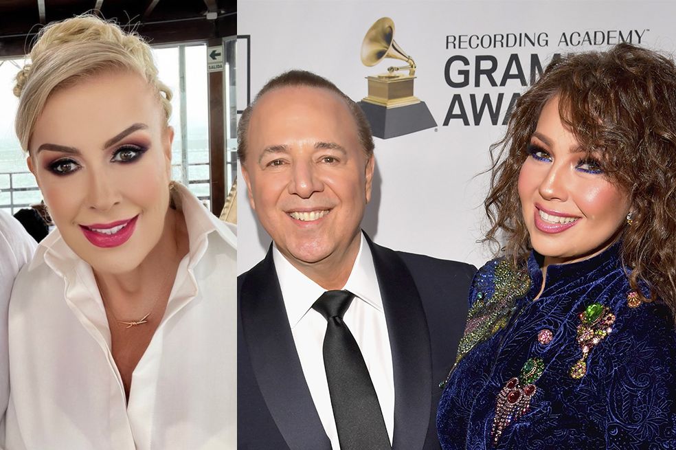 Laura Zapata, hermana de Thalía, habla sobre supuesta infidelidad de Tommy Mottola