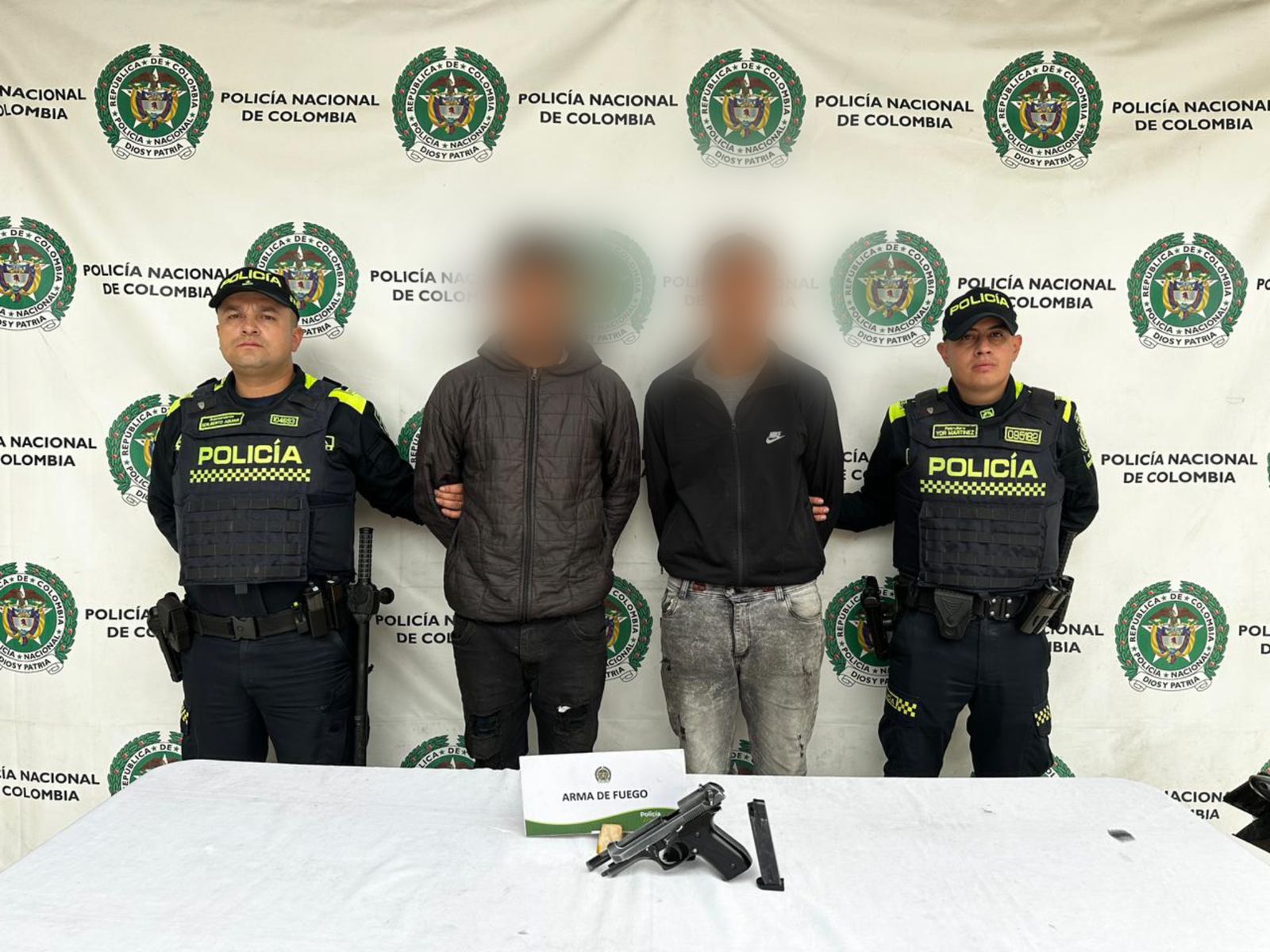 Intento de robo en barrio La Alquería terminó con la captura de dos delincuentes