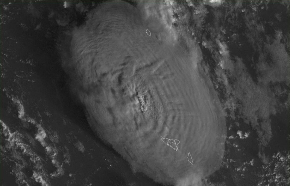 Erupción de Hunga Tonga produjo ondas atmosféricas nunca antes vistas: científicos