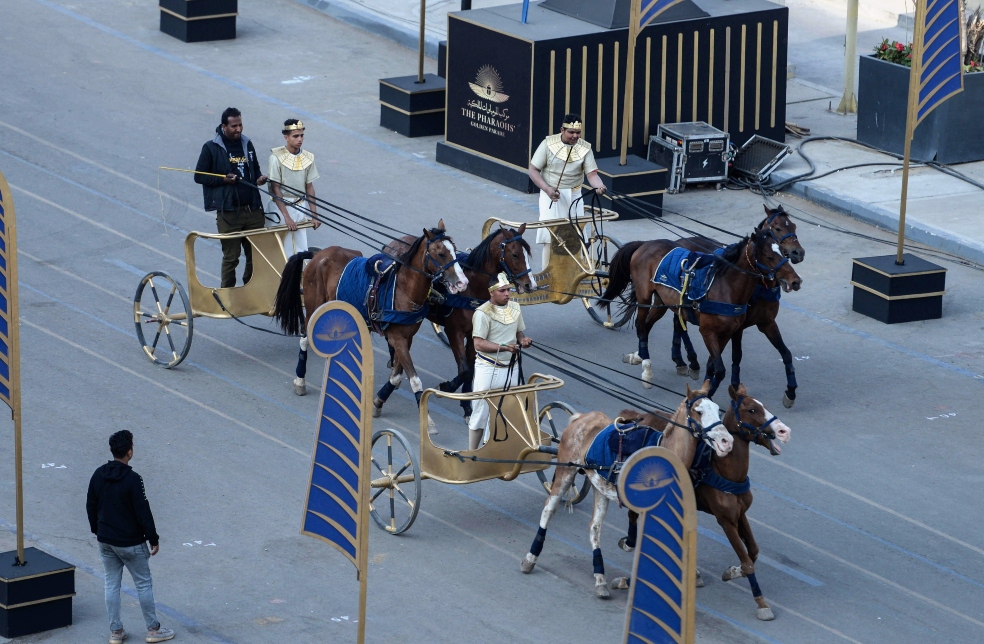 Desfile Momias Faraones Egipto 2021