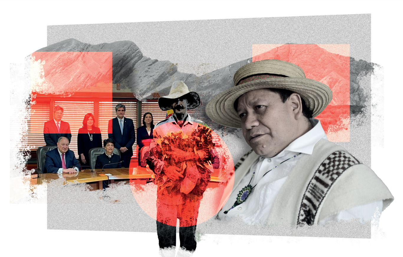 El duelo entre Gobierno y Corte Constitucional por un delicado fallo de tierras
