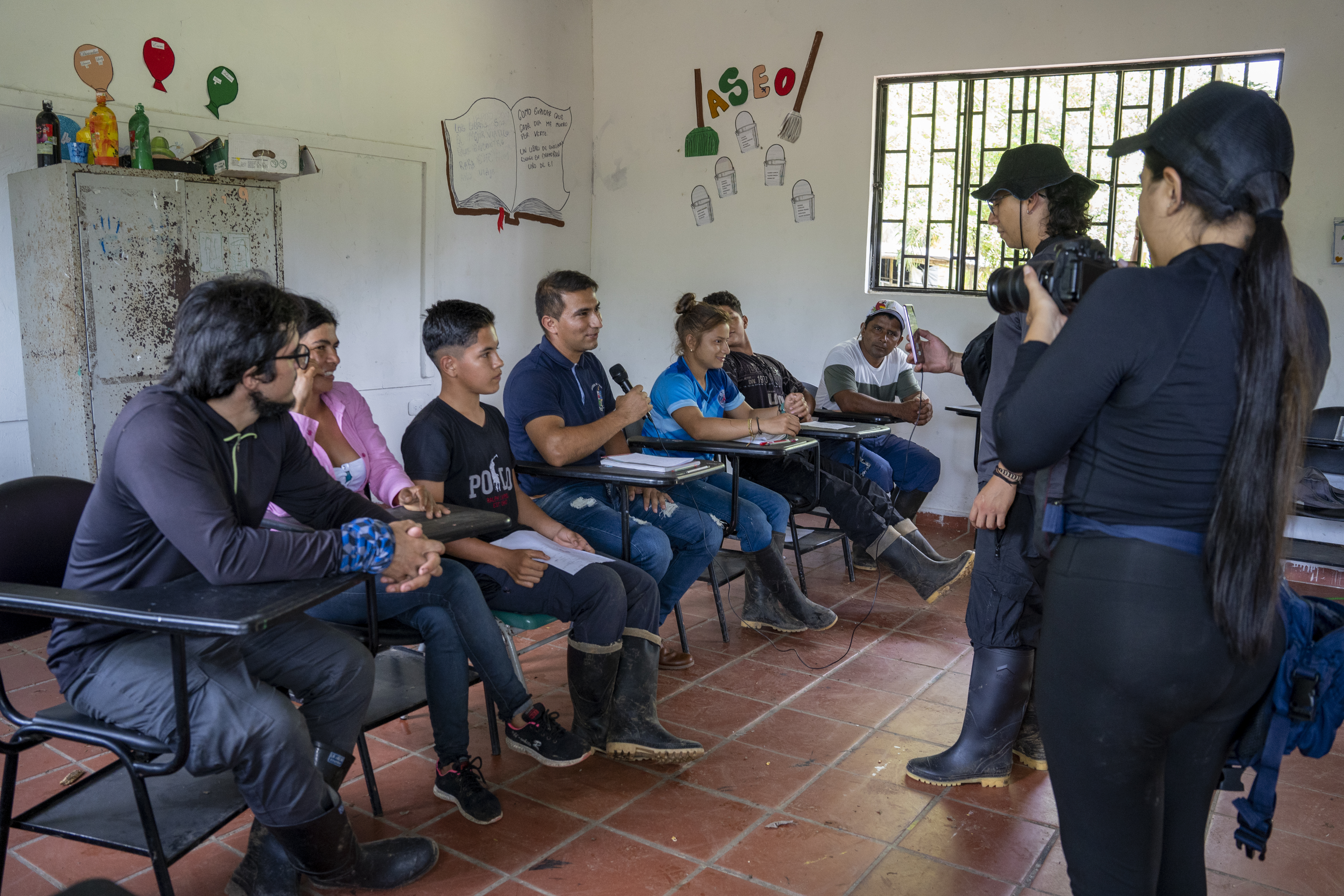 La ‘Escuela itinerante de comunicación para la paz’ nació en 2021 y han participado cerca de 400 personas firmantes de paz, campesinos, víctimas del conflicto armado, migrantes y población étnica del sur del Meta y el norte del Guaviare participaron.