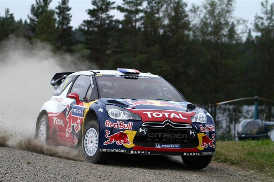Loeb sigue comandando el Rally de Finlandia