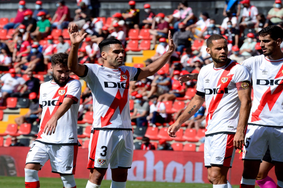 Falcao, tras su gol con Rayo Vallecano: “Soñaba con saltar y poder marcar”