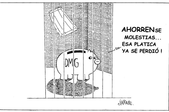 Esa platica se perdió