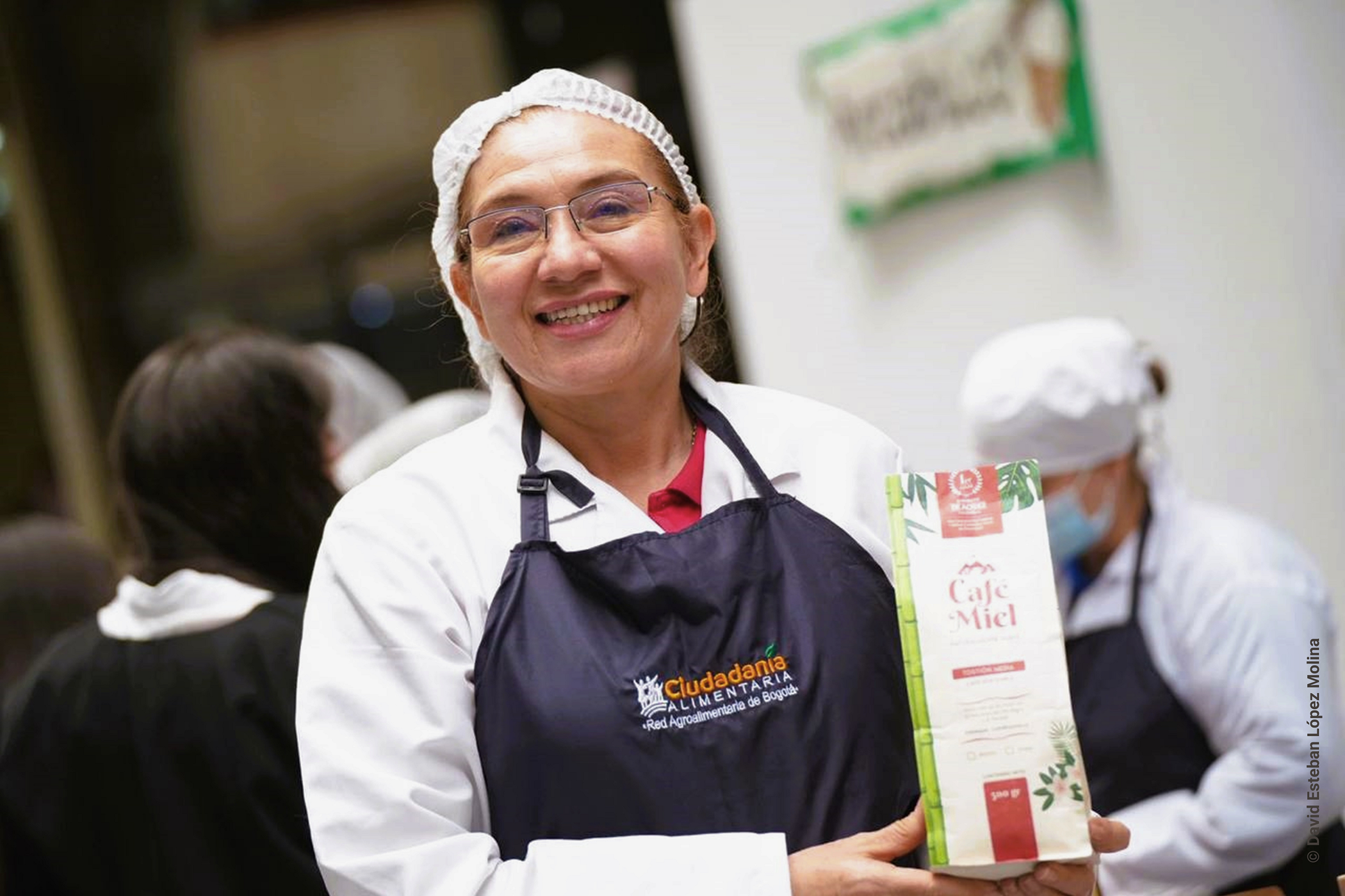 Productora de café. /FAO Colombia