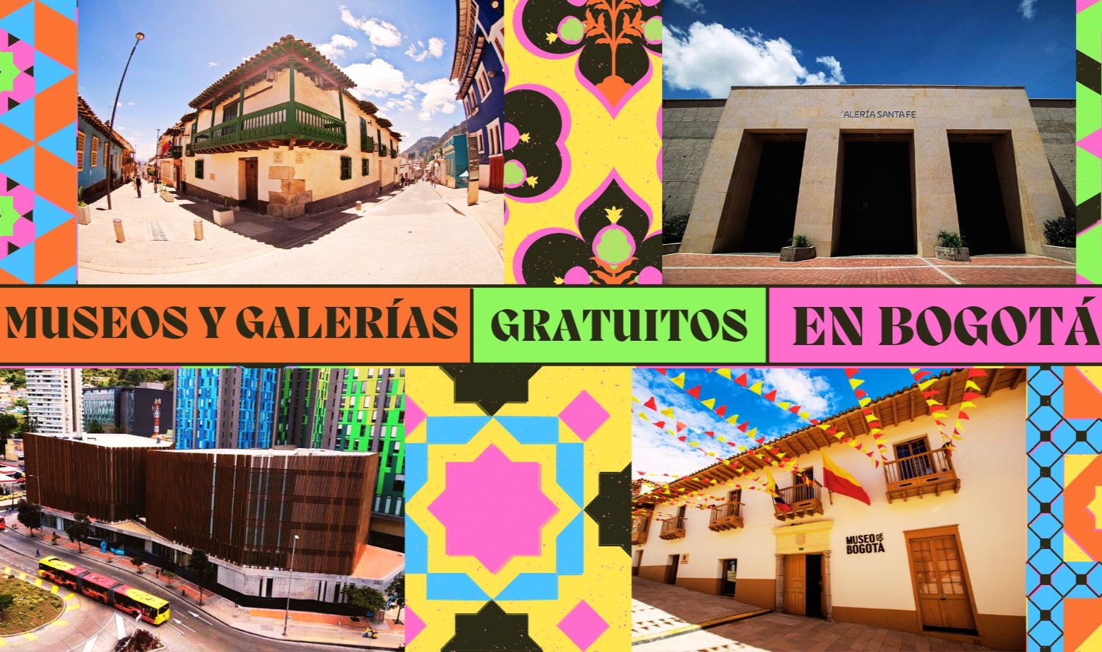 12 lugares de Bogotá con entrada gratuita que puedes visitar con amigos