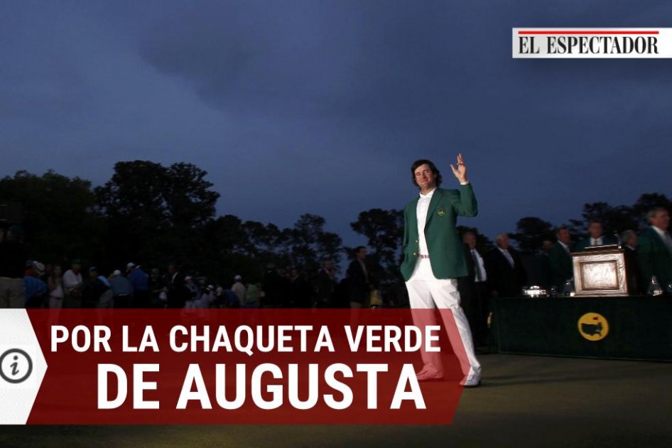Por la emblemática chaqueta verde de Augusta
