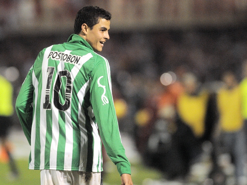 Entre 2008 y 2010, Giovanni Moreno jugó 81 partidos y marcó 44 goles con la camiseta de Nacional.  / AFP
