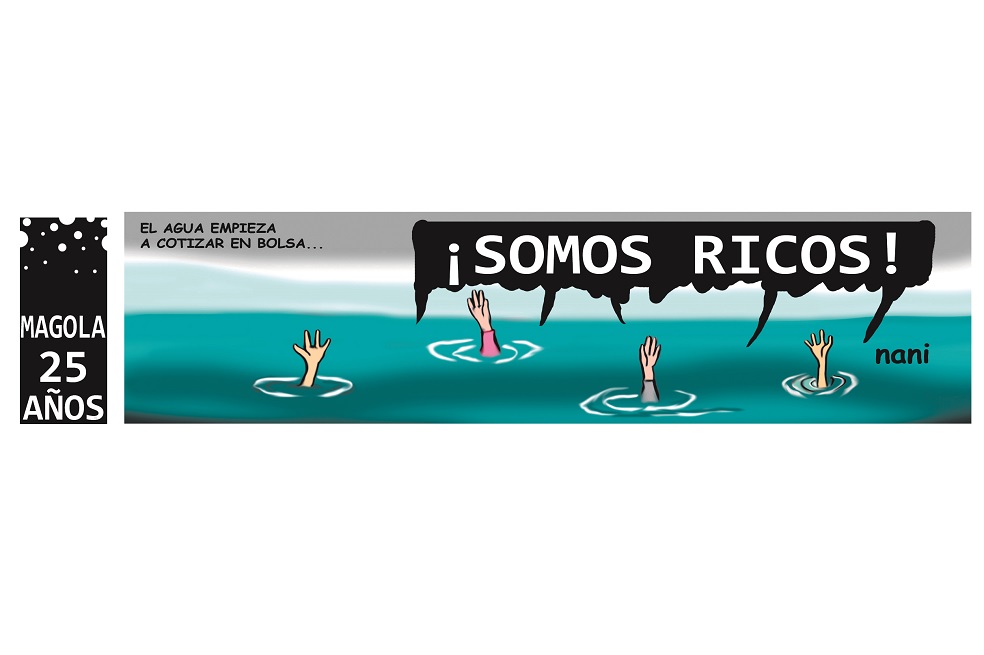 Agua en la bolsa