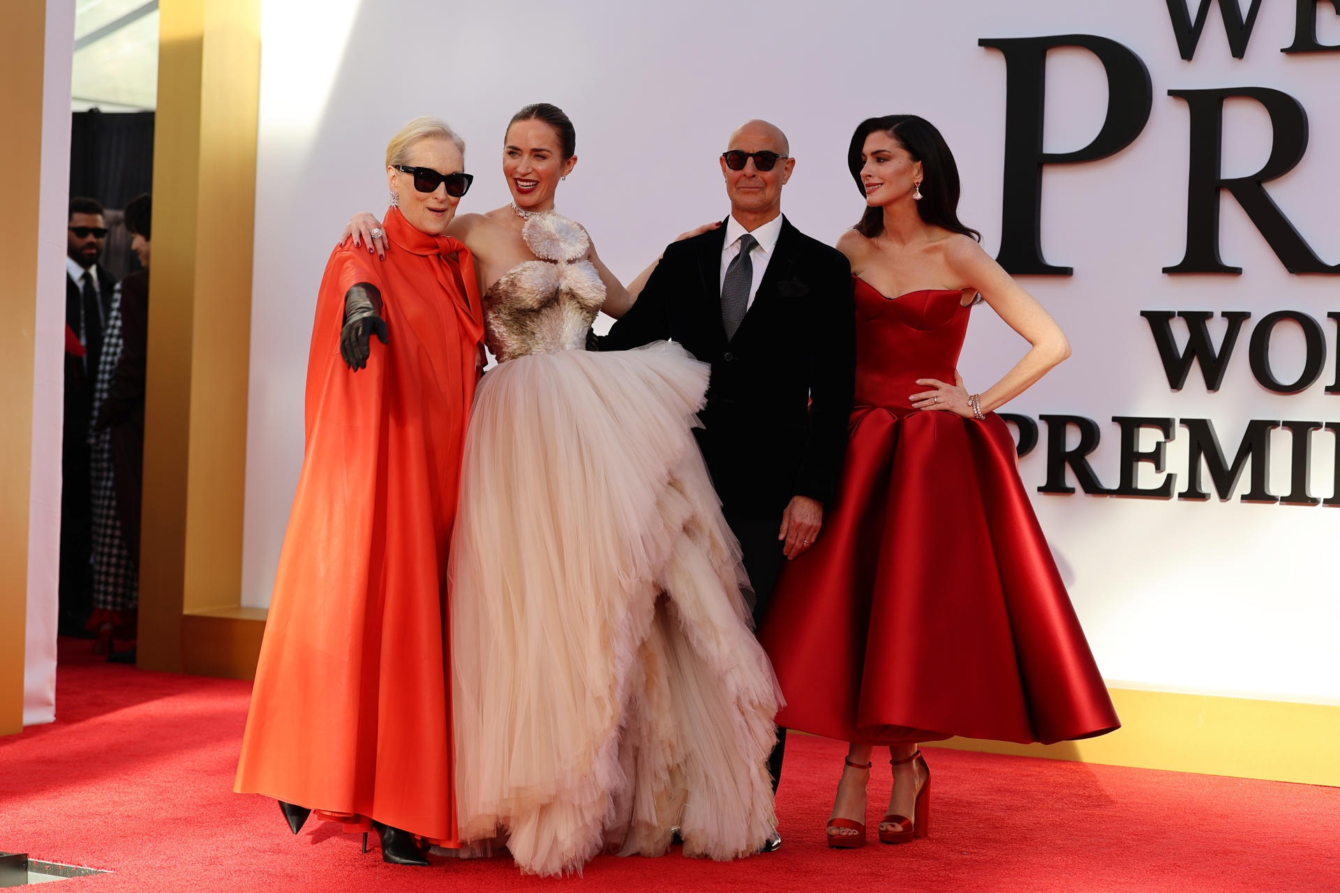 Los “looks” de los protagonistas de ‘El diablo viste de Prada 2’ en su estreno en Nueva York
