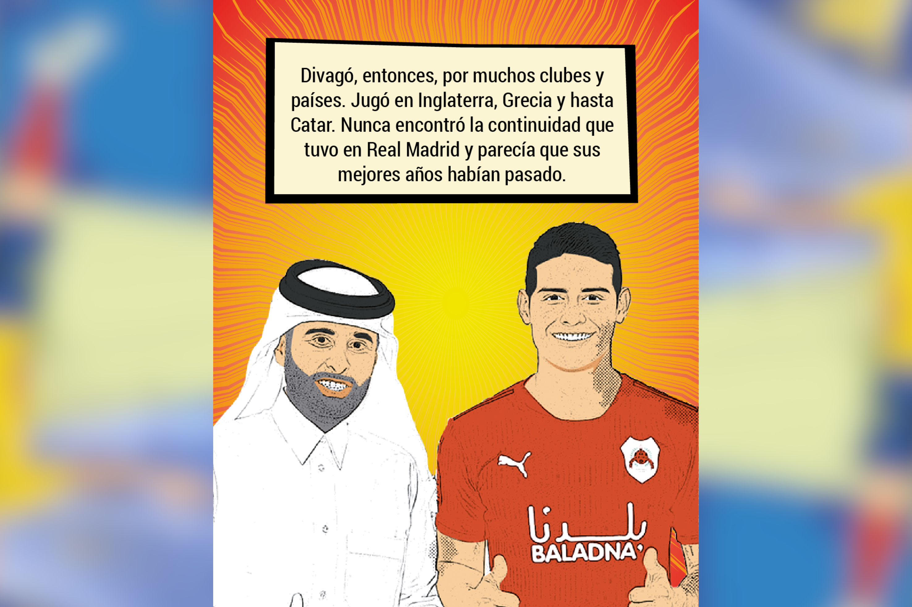James Rodríguez, el líder de la selección de Colombia.