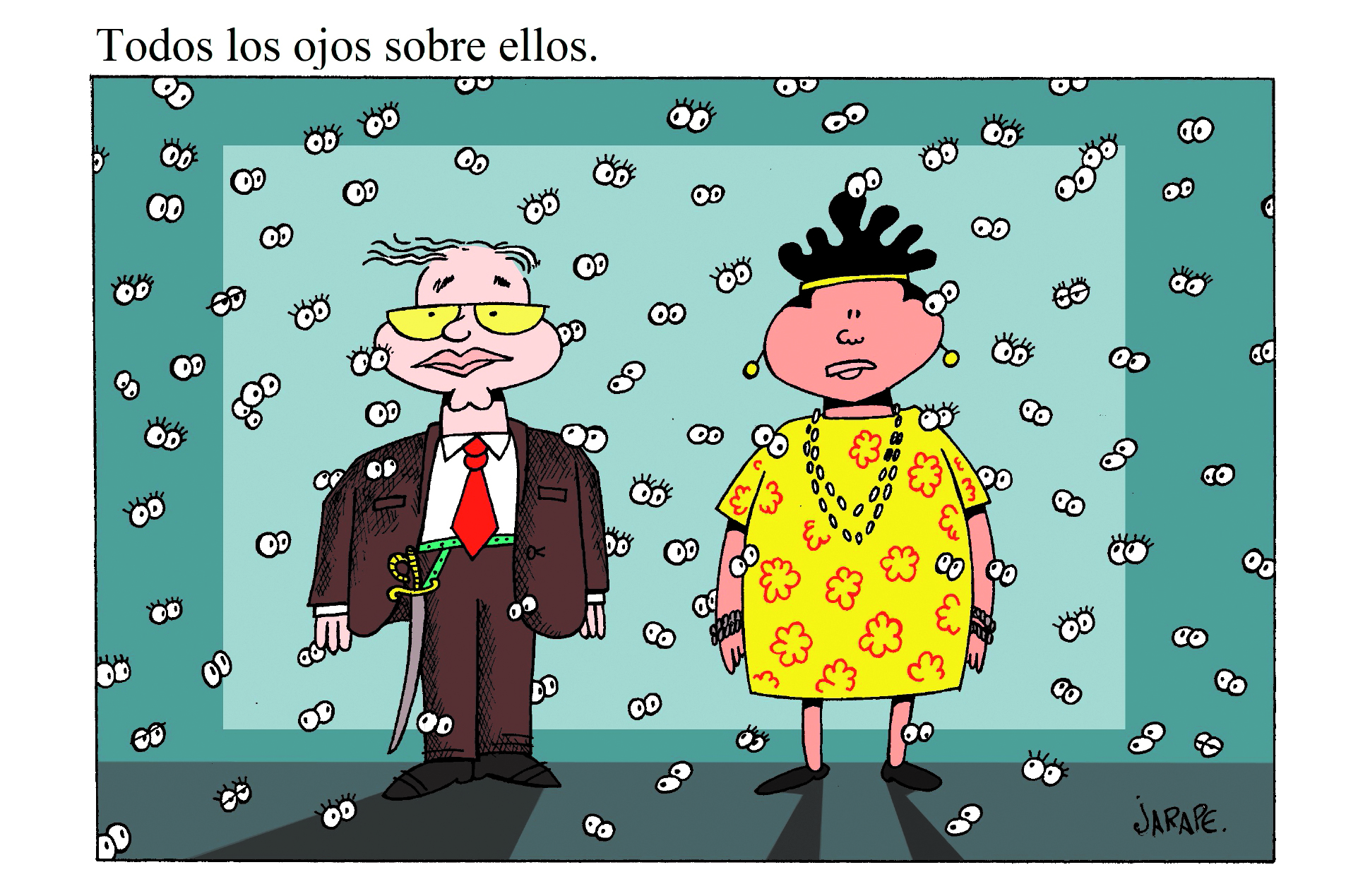 Todos los ojos sobre ellos