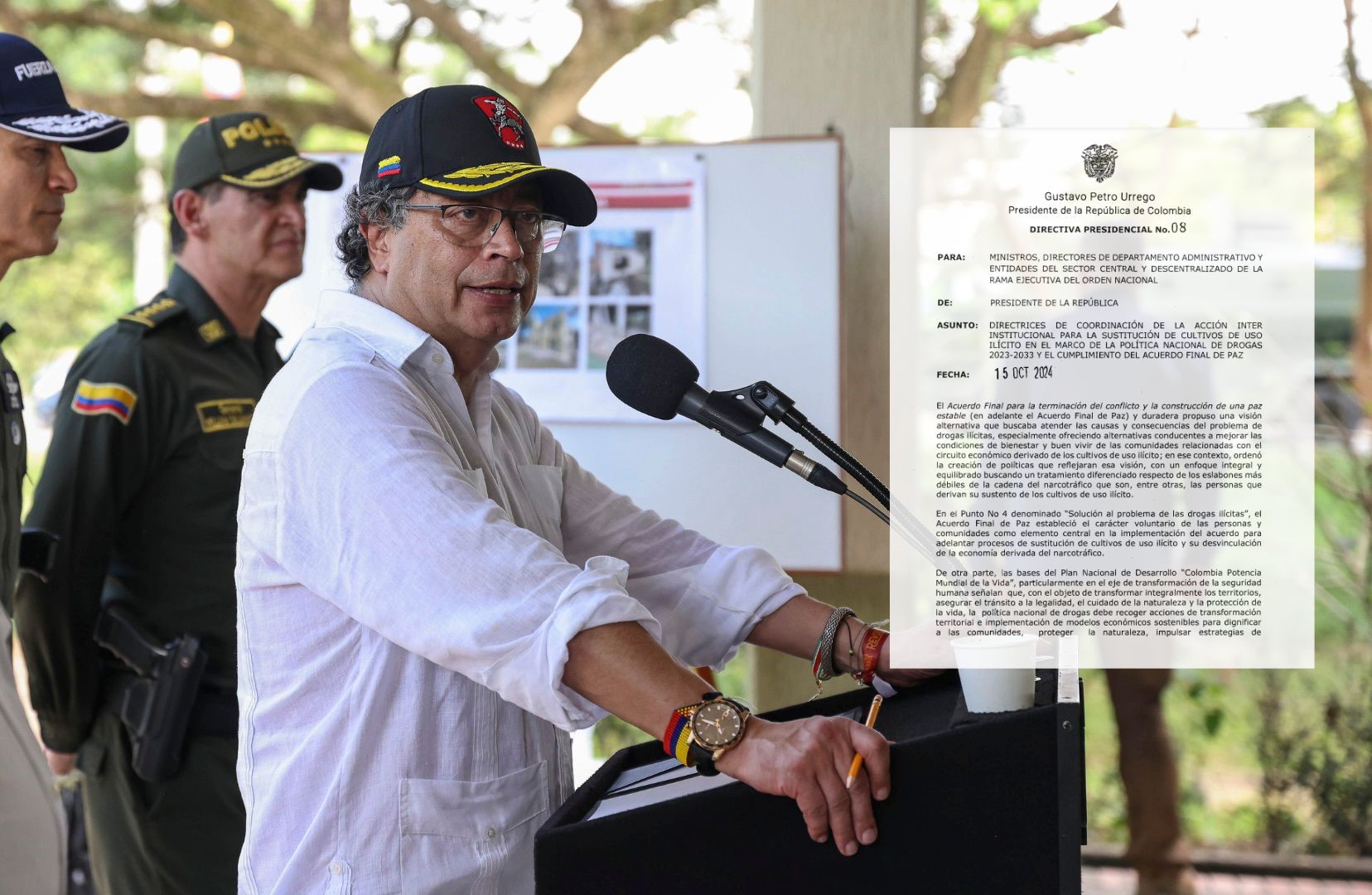 Gobierno Petro pacta nuevas directrices para la sustitución de cultivos ilícitos