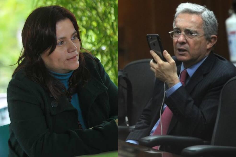 Los trinos de Álvaro Uribe contra Claudia J. Duque, asunto archivado en la Corte Suprema