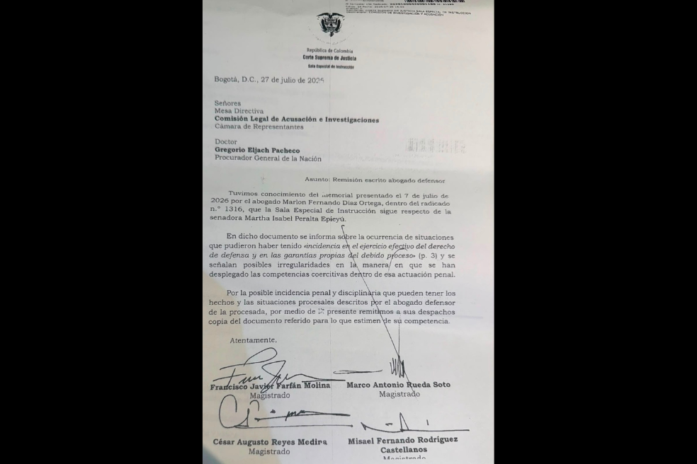 Magistrada Lombana niega irregularidades en el caso de la senadora Marta Peralta
