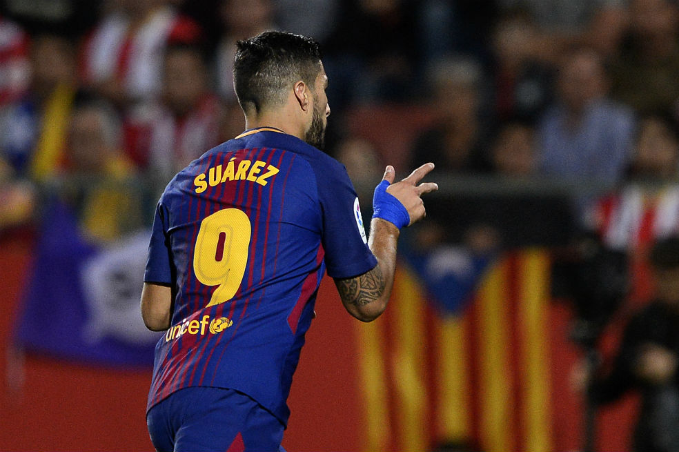 Barcelona vence al Girona y es único líder de la Liga