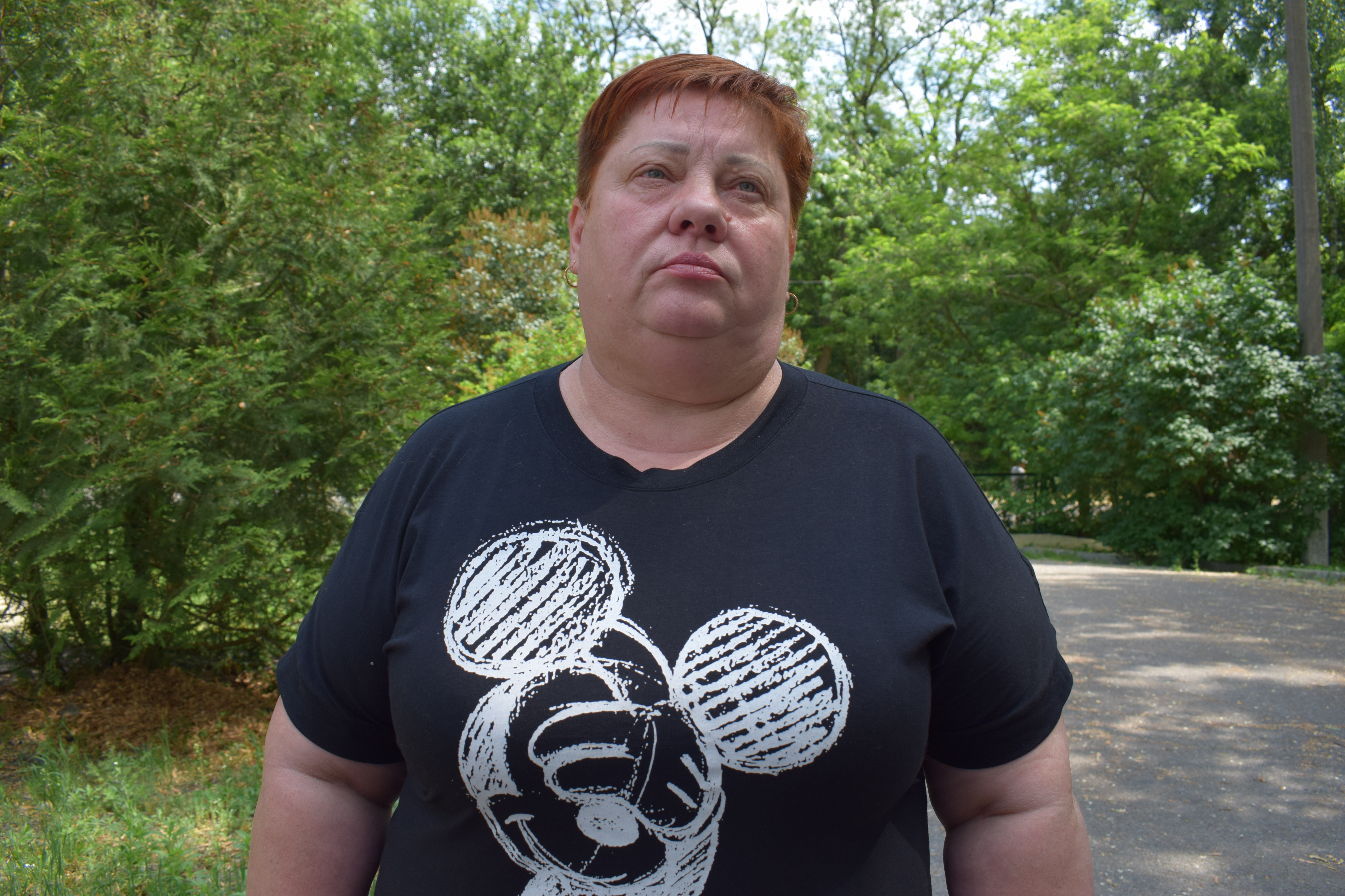 Lyubov Zavodenko, que era una niña cuando ocurrió la catástrofe nuclear del 86, que la recuerda vagamente, vio ingresar a las tropas rusas en 2022, en el marco de la invasió a gran escala ordenada por Vladímir Putin.