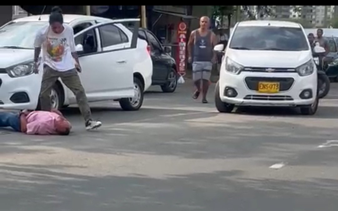 Buscan al agresor que dejó al borde de la muerte a un conductor en el sur de Cali