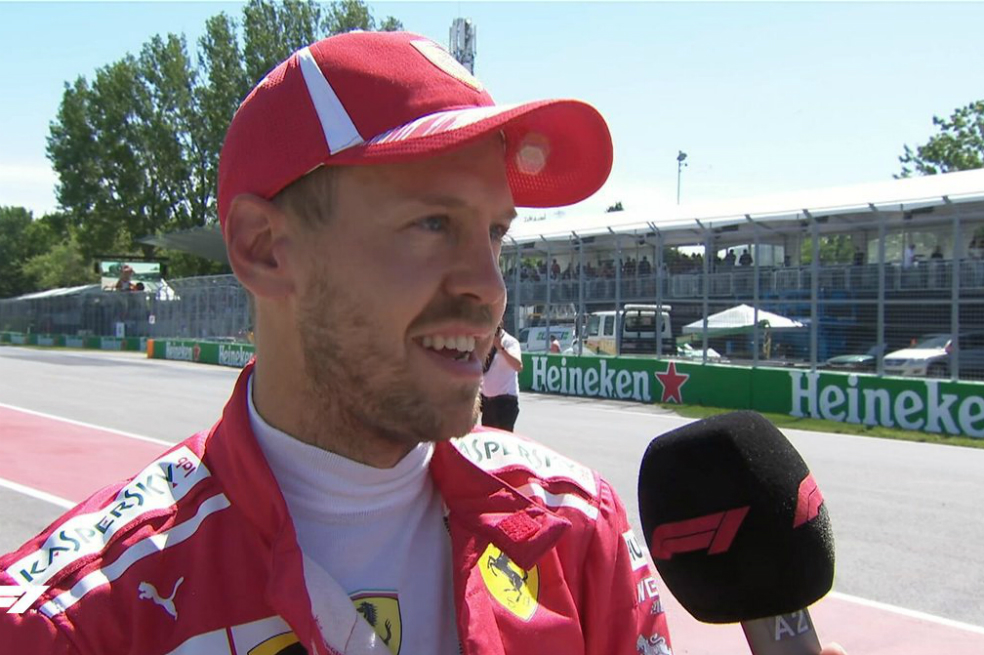 Sebastian Vettel logra la pole del Gran Premio de Canadá