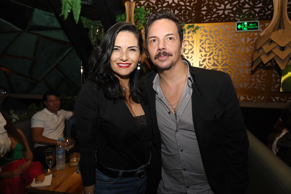 Kike Mendoza y Beatriz helena Álvarez.