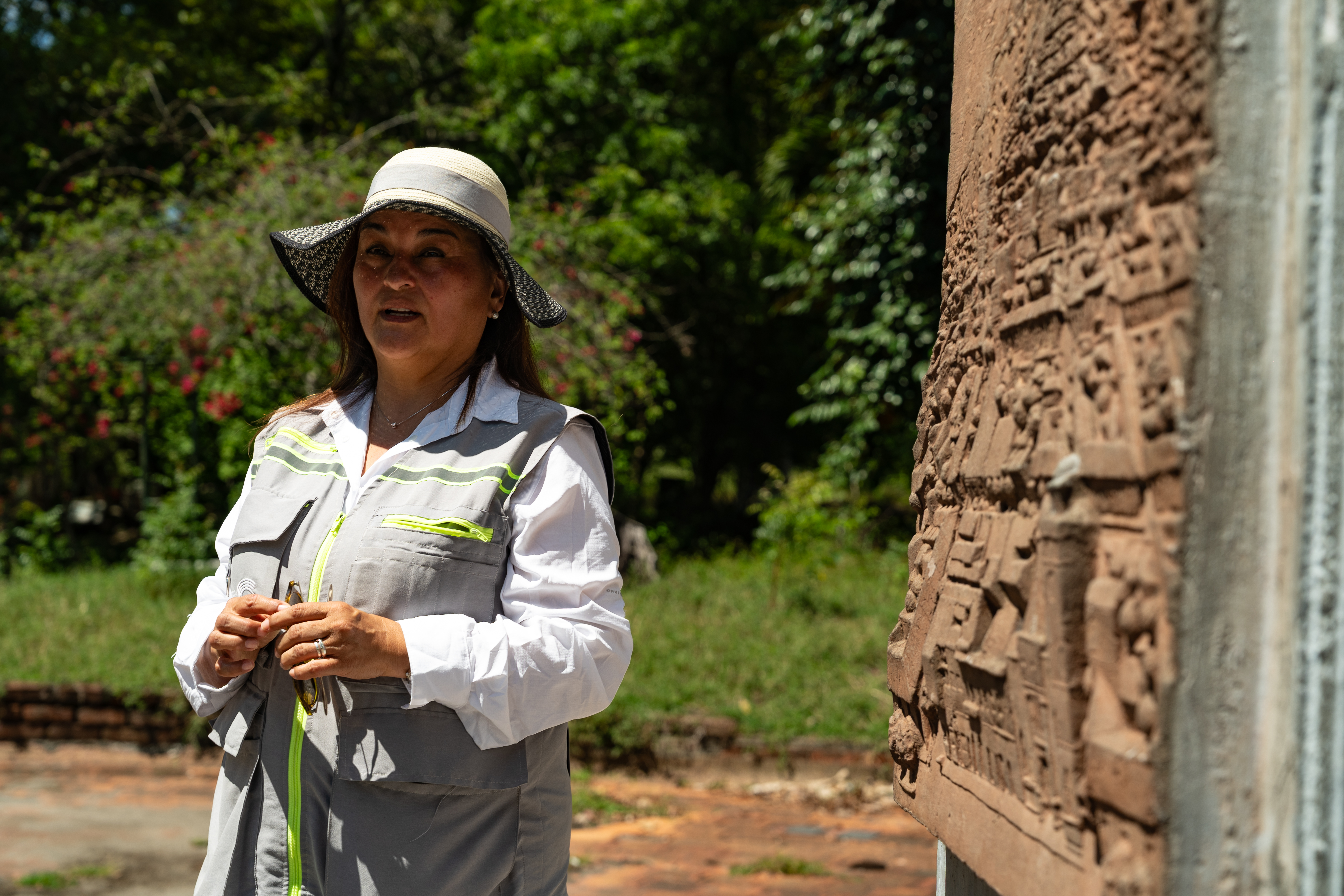 Gloria Patricia Cortés, profesional de Geología y Minas de 1984. Una de las protagonistas de la historia de la vulcanología en Colombia. /Marcela Han Acero