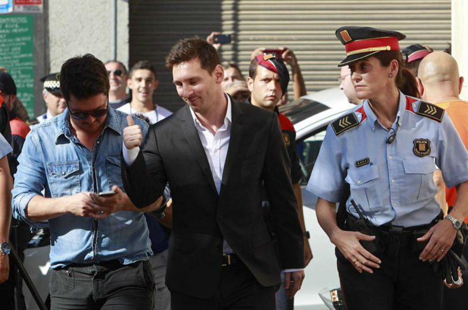 Messi se ofrece a colaborar con la justicia por supuesto fraude