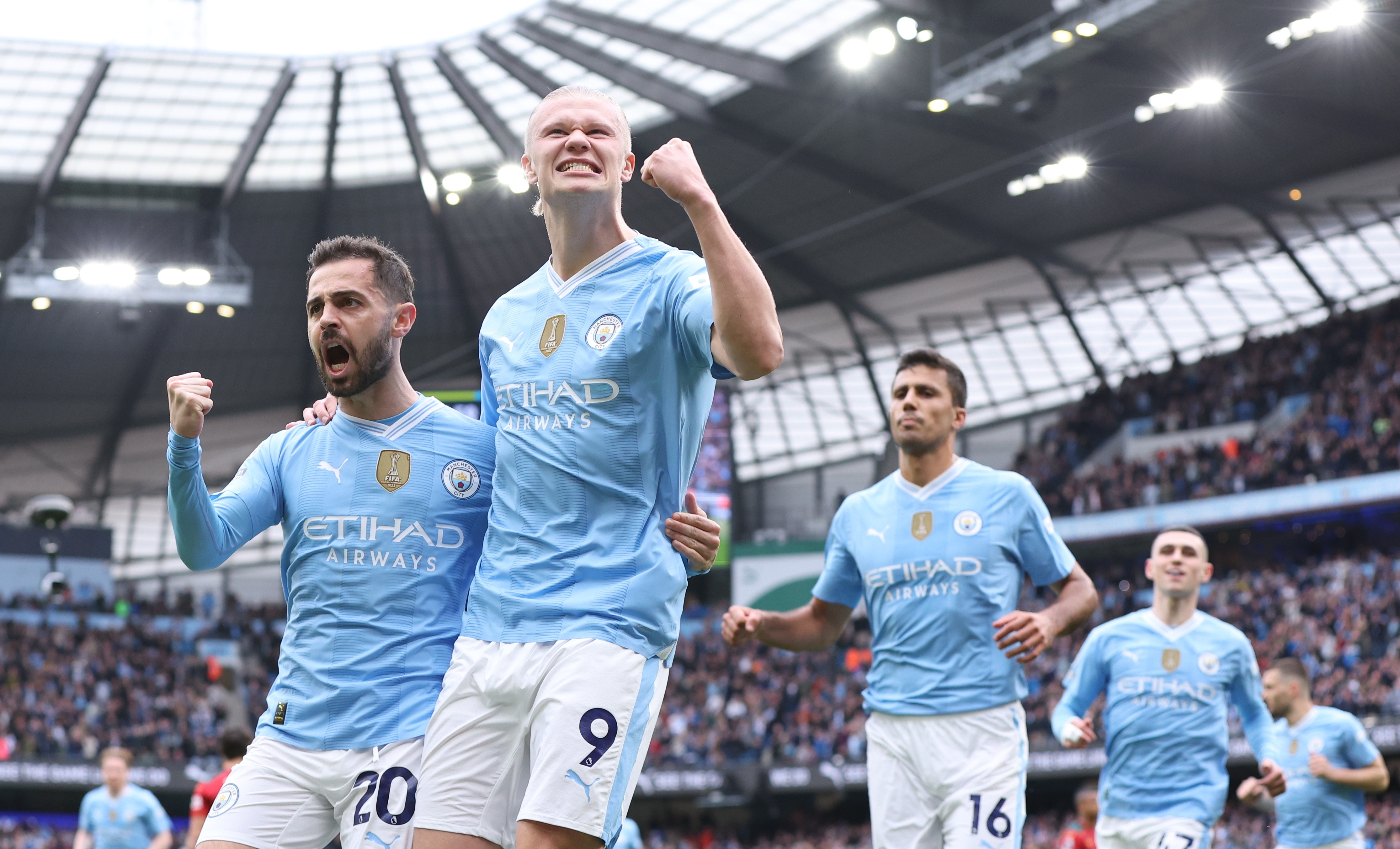 ¡Arde la Premier! Con un Haaland imparable, el Manchester City venció al Wolves