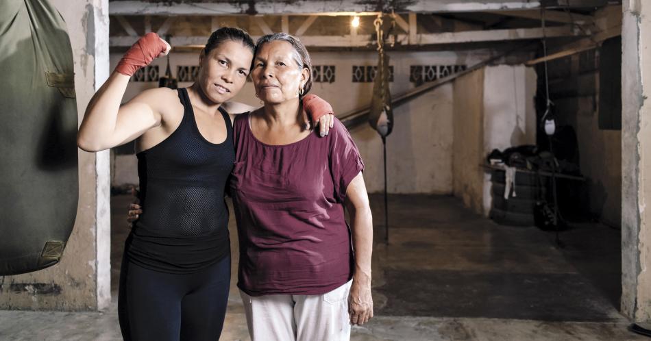 «Es duro verla darse golpes con otras mujeres» Matilde Serpa Bravo