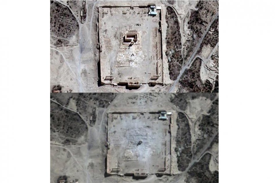 Unesco califica destrucción de templo de Bel, en Palmira, de crimen «contra la civilización»
