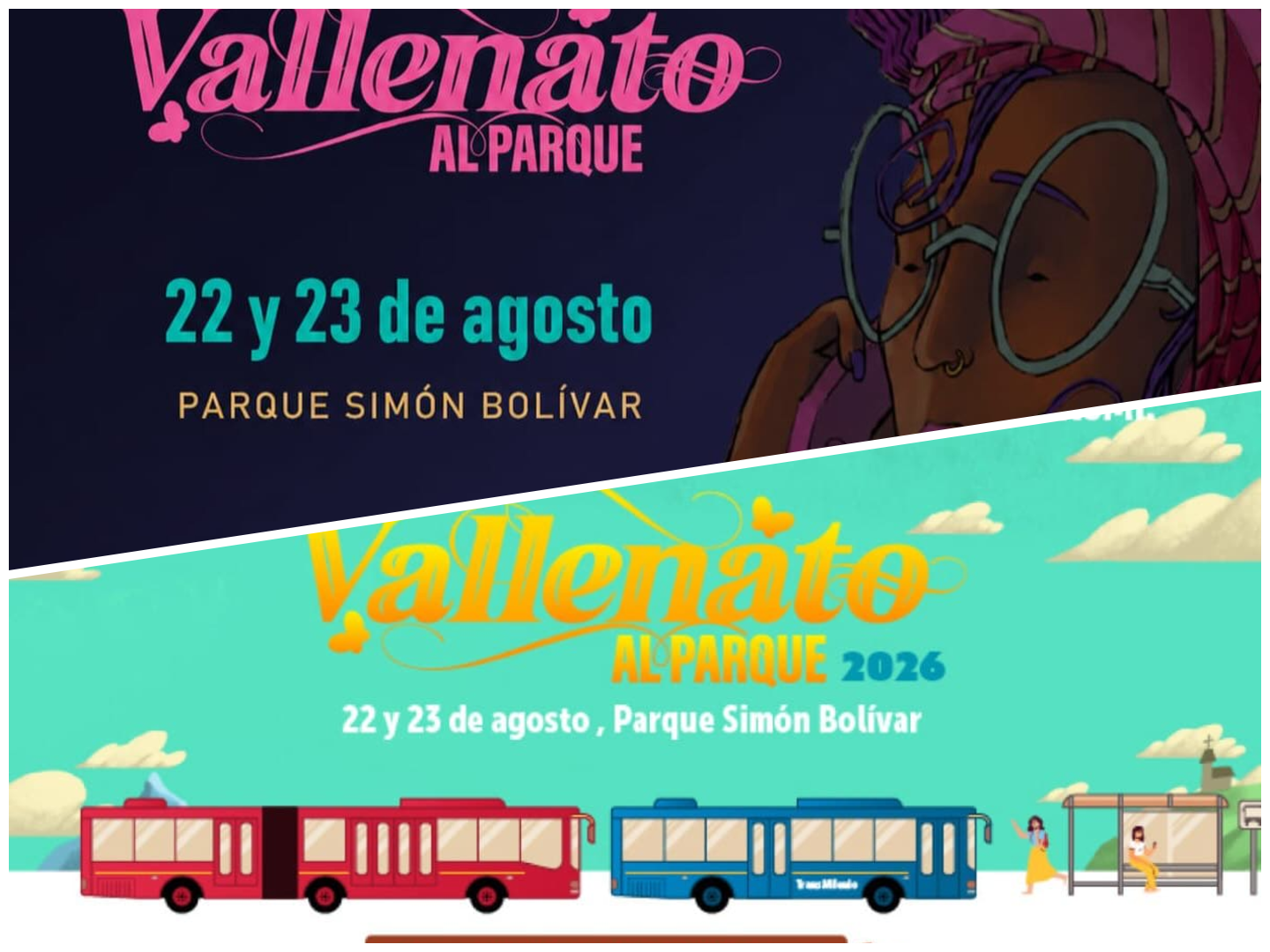 Vallenato al Parque: las leyendas y nuevas generaciones que se encontrarán en Bogotá