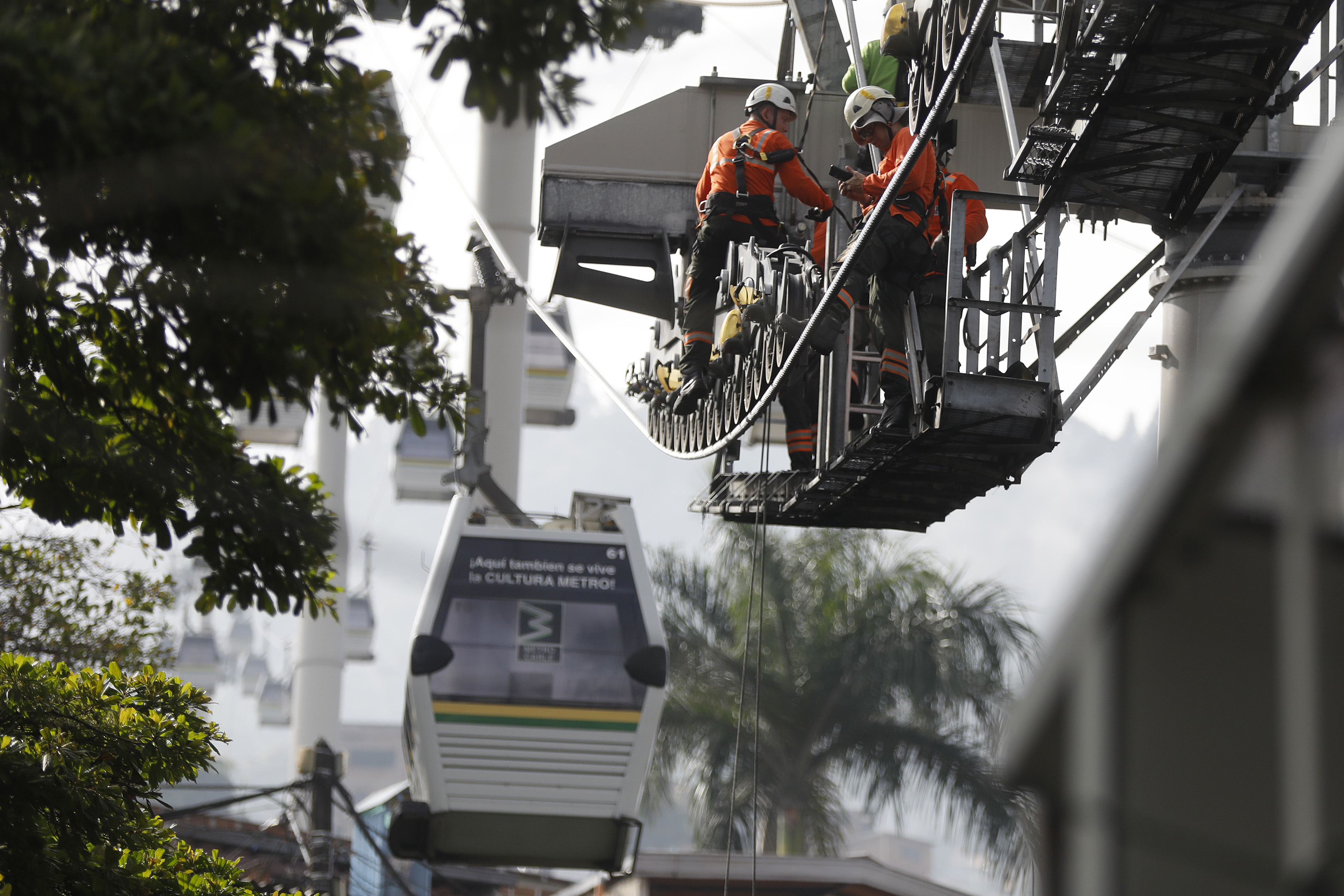 Cerraron línea K del Metrocable de Medellín: estás son las rutas alternativas