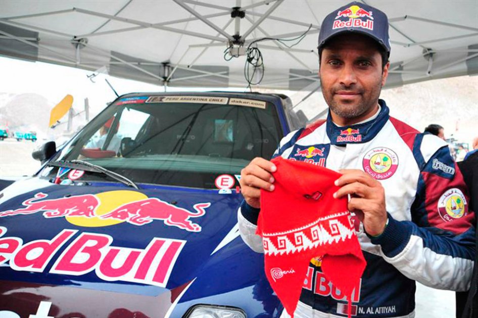 Al-Attiyah le pisa los talones al líder del Rally Dakar 2013