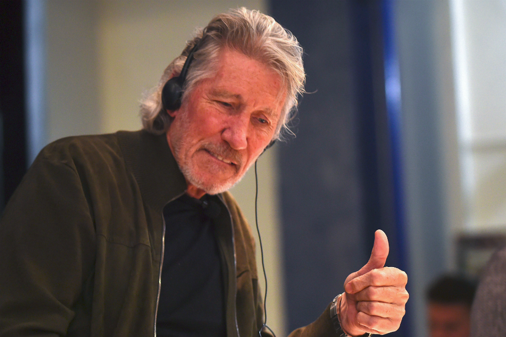 Roger Waters dijo que los palestinos "no tienen derechos y el resto del mundo no está haciendo nada". / AFP