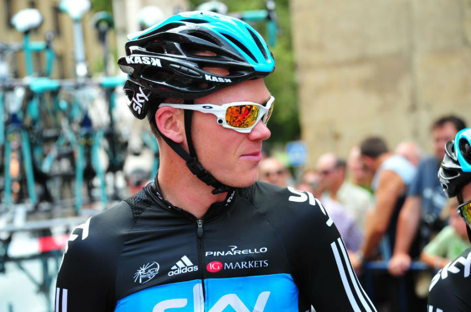 Chris Froome, líder de Sky para el Tour de Francia