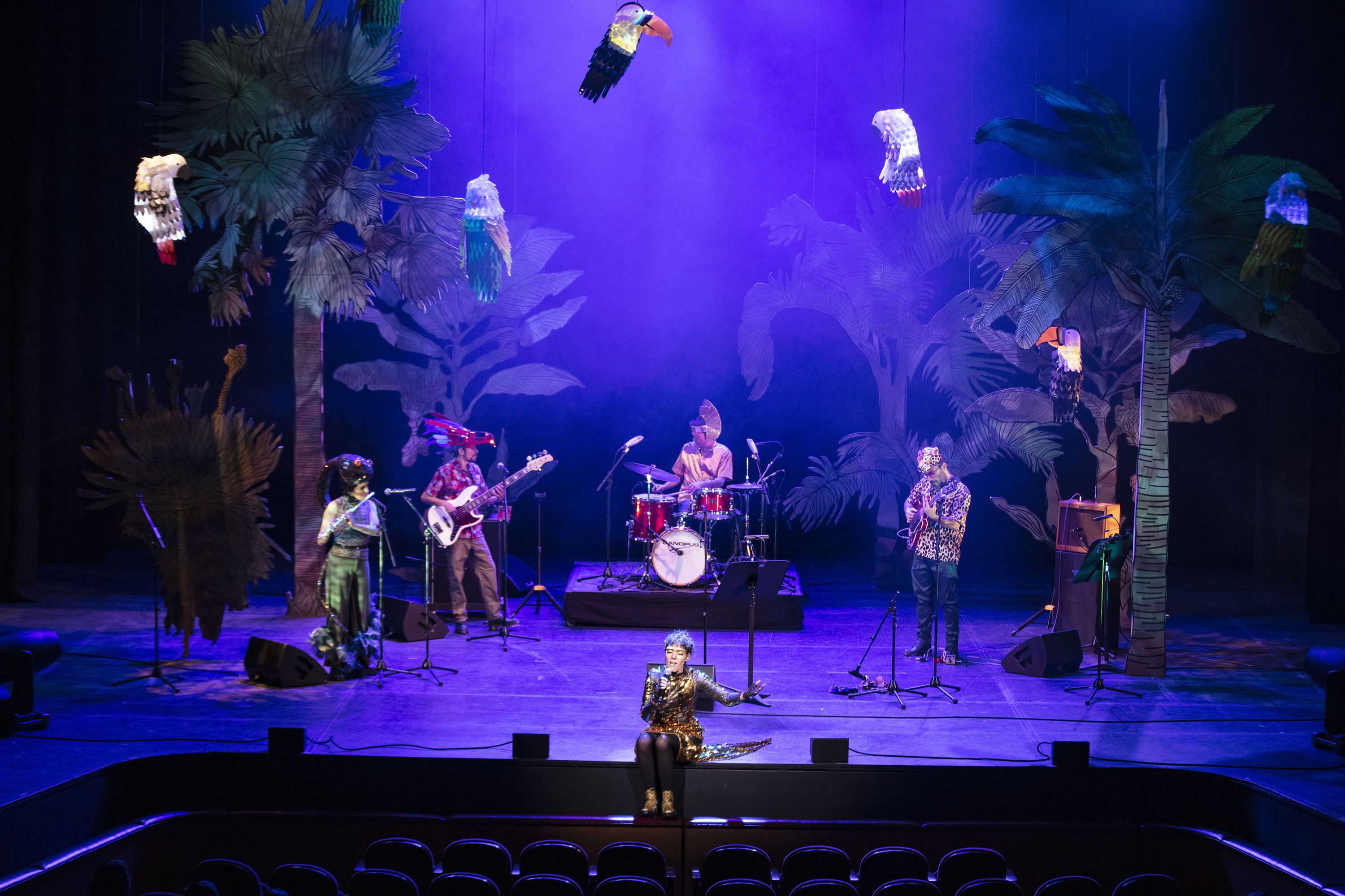 “El viaje de la anaconda dorada”, un espectáculo musical y pedagógico