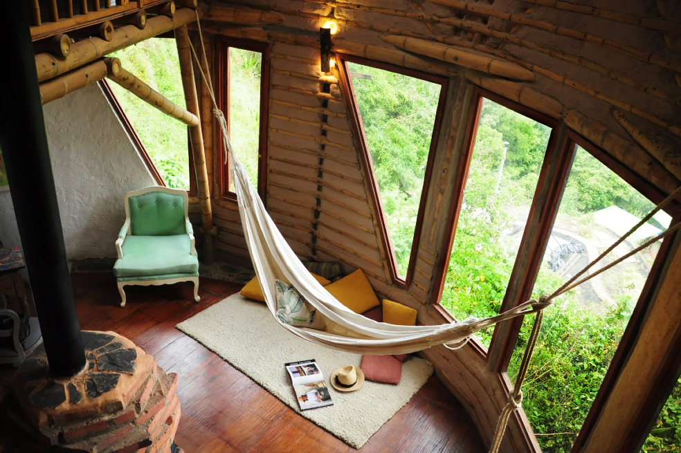 Unkai, una casita en el árbol, en Choachí (Cundinamarca).